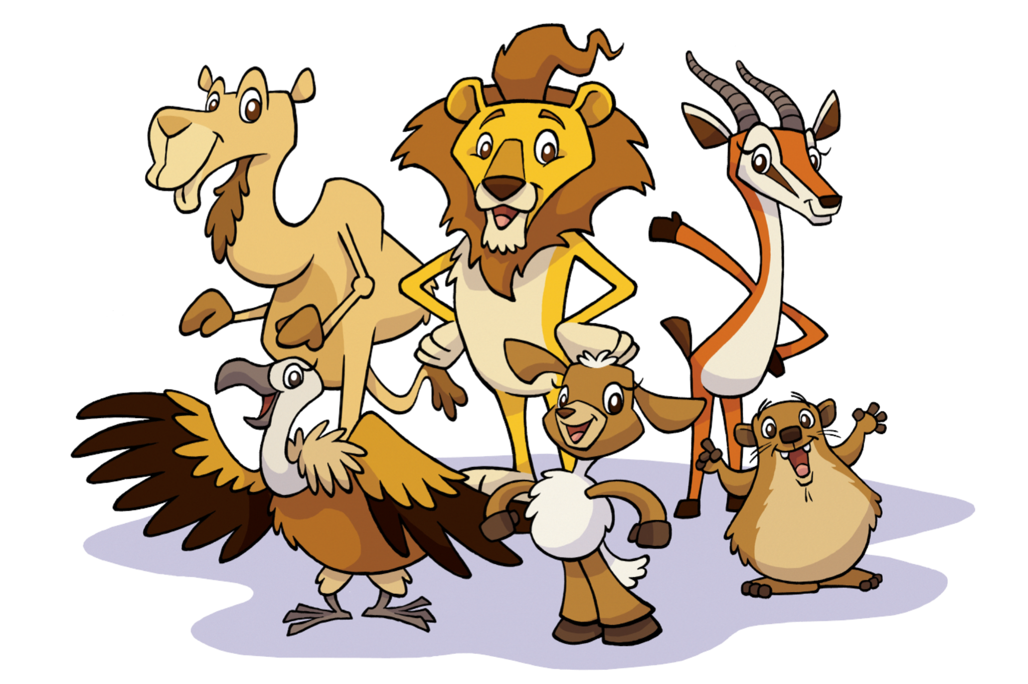 Context characters for the six lenses