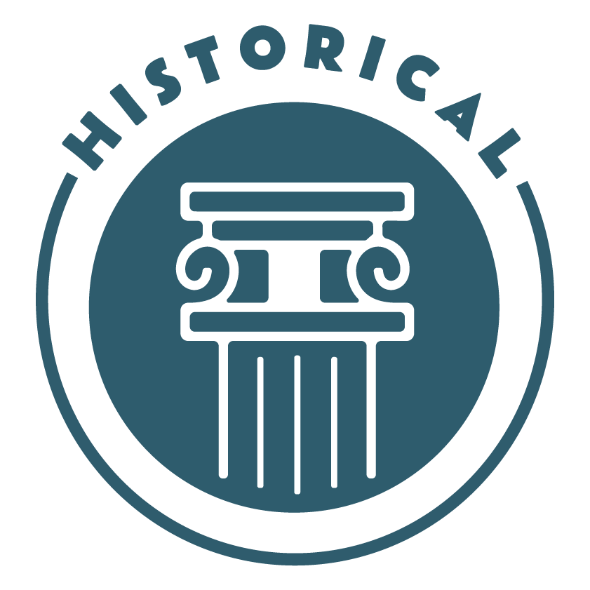Historical lens icon